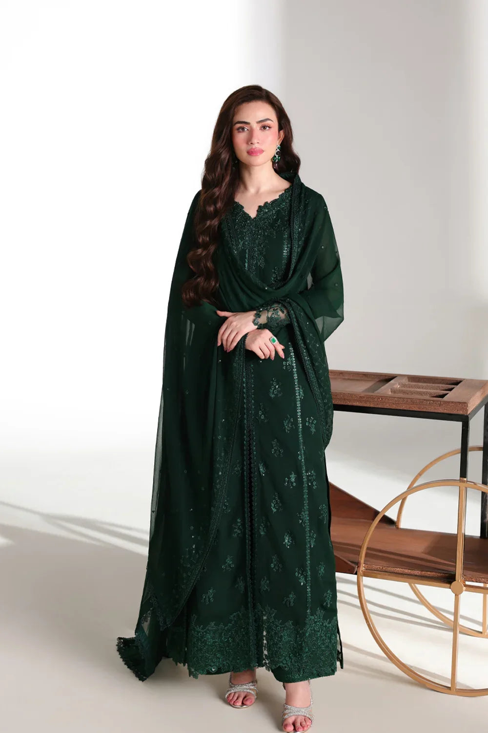 ENSEMBLES Embroidered 3pcs