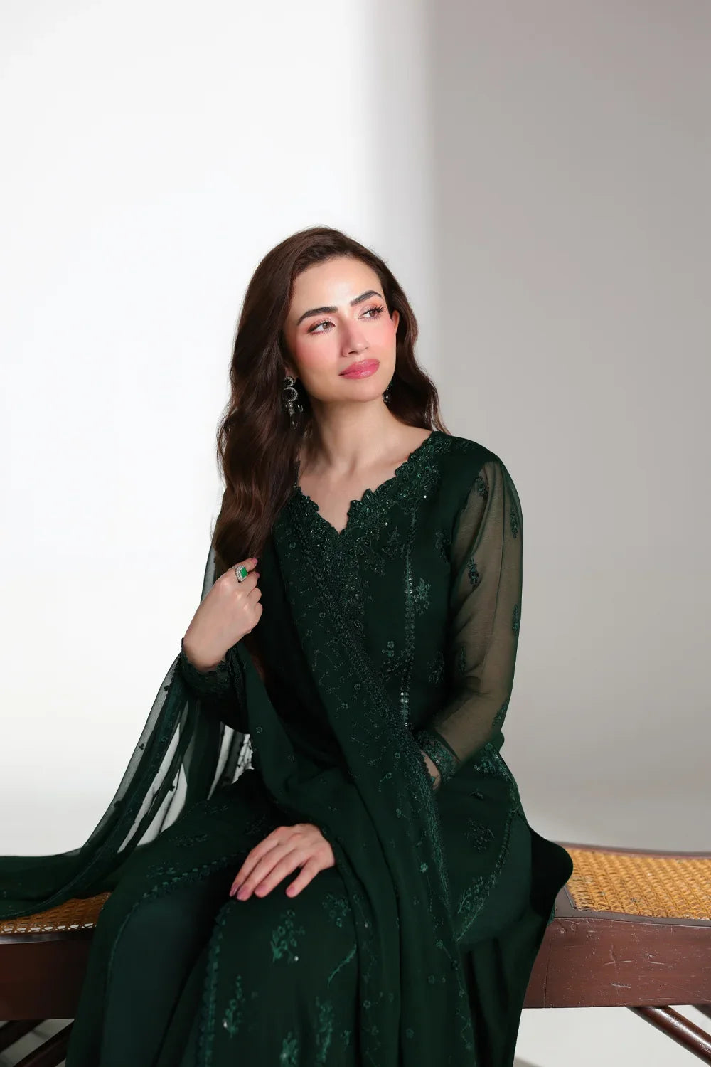 ENSEMBLES Embroidered 3pcs