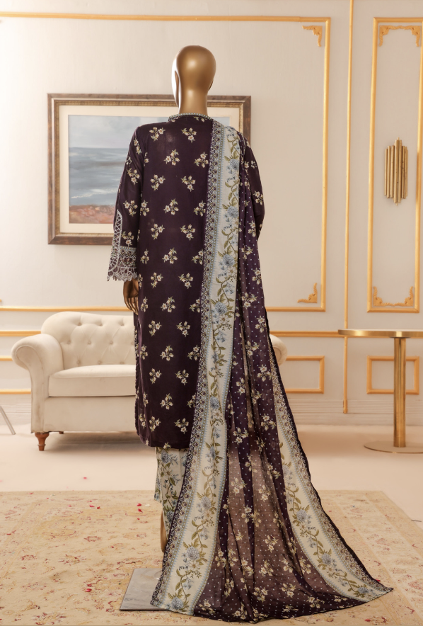 Exclusive chikankari Stitched 3 Piece