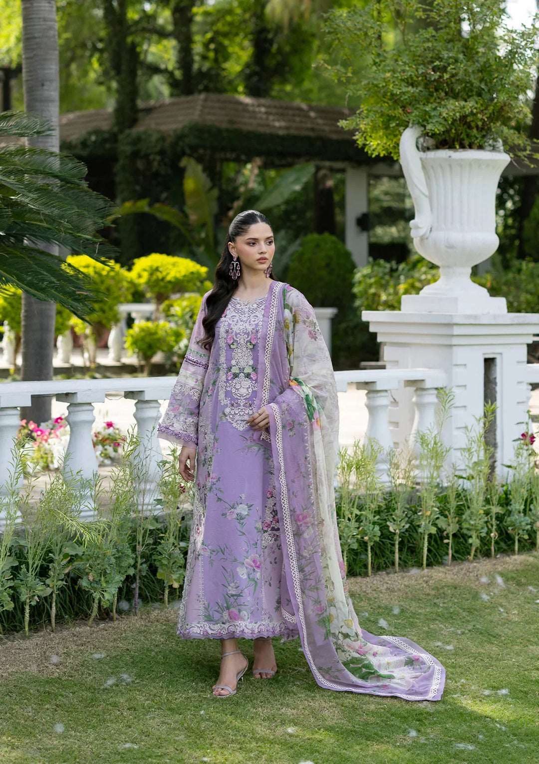 Signature Embroidered Lawn with Chiffon Collection Vol II &