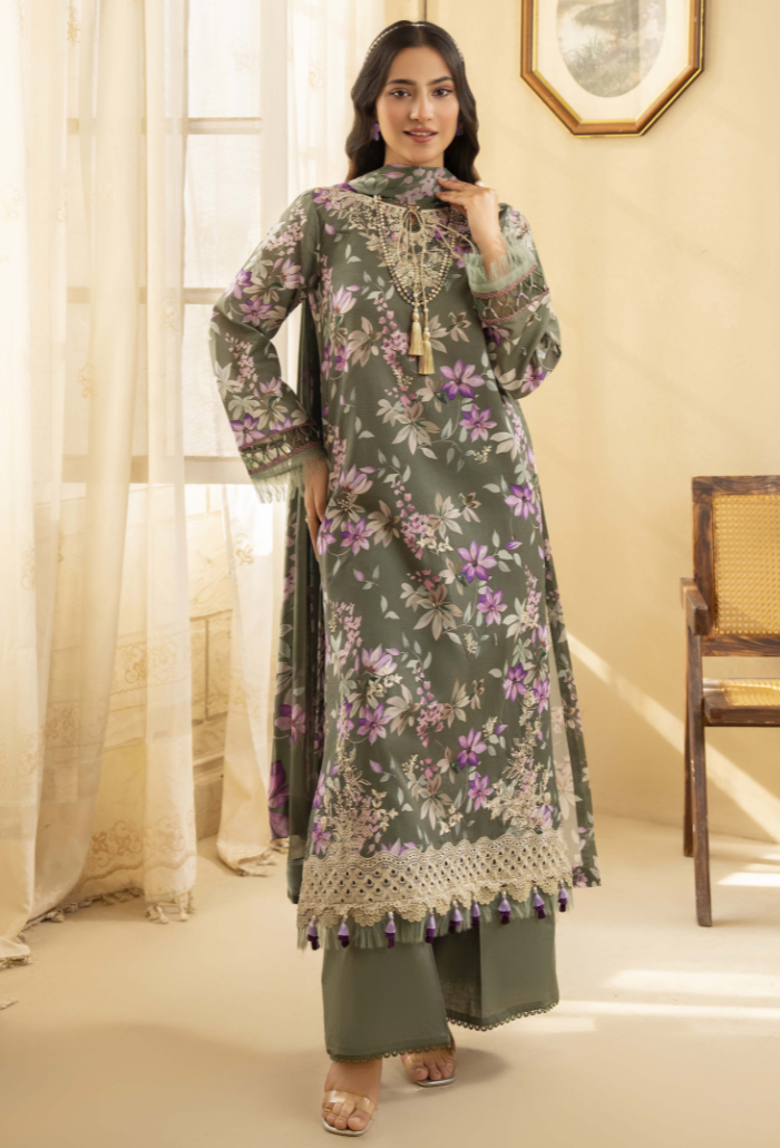 Senora Unstitched 3 Piece Lawn