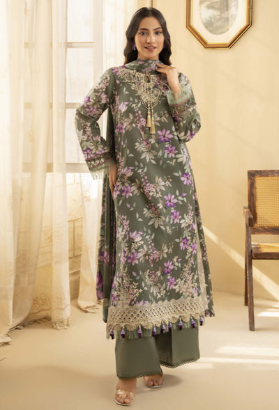 Senora Unstitched 3 Piece Lawn