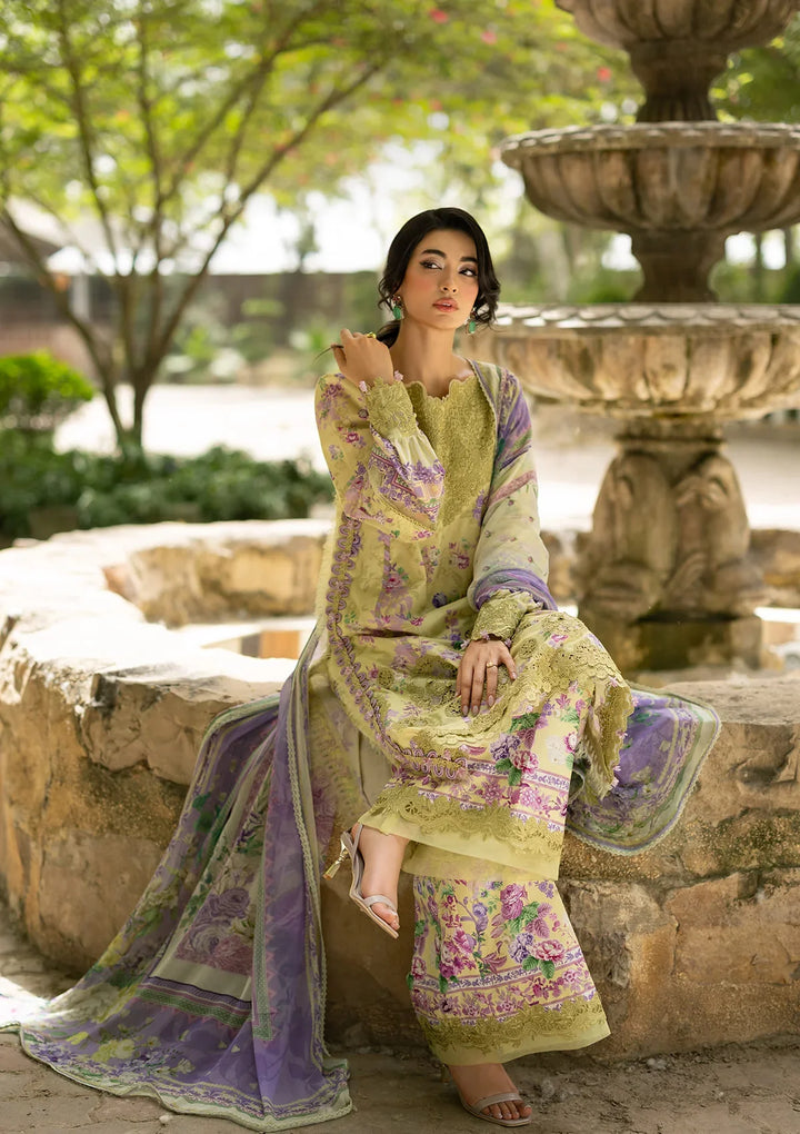 Signature Embroidered Lawn with Chiffon Collection Vol II &
