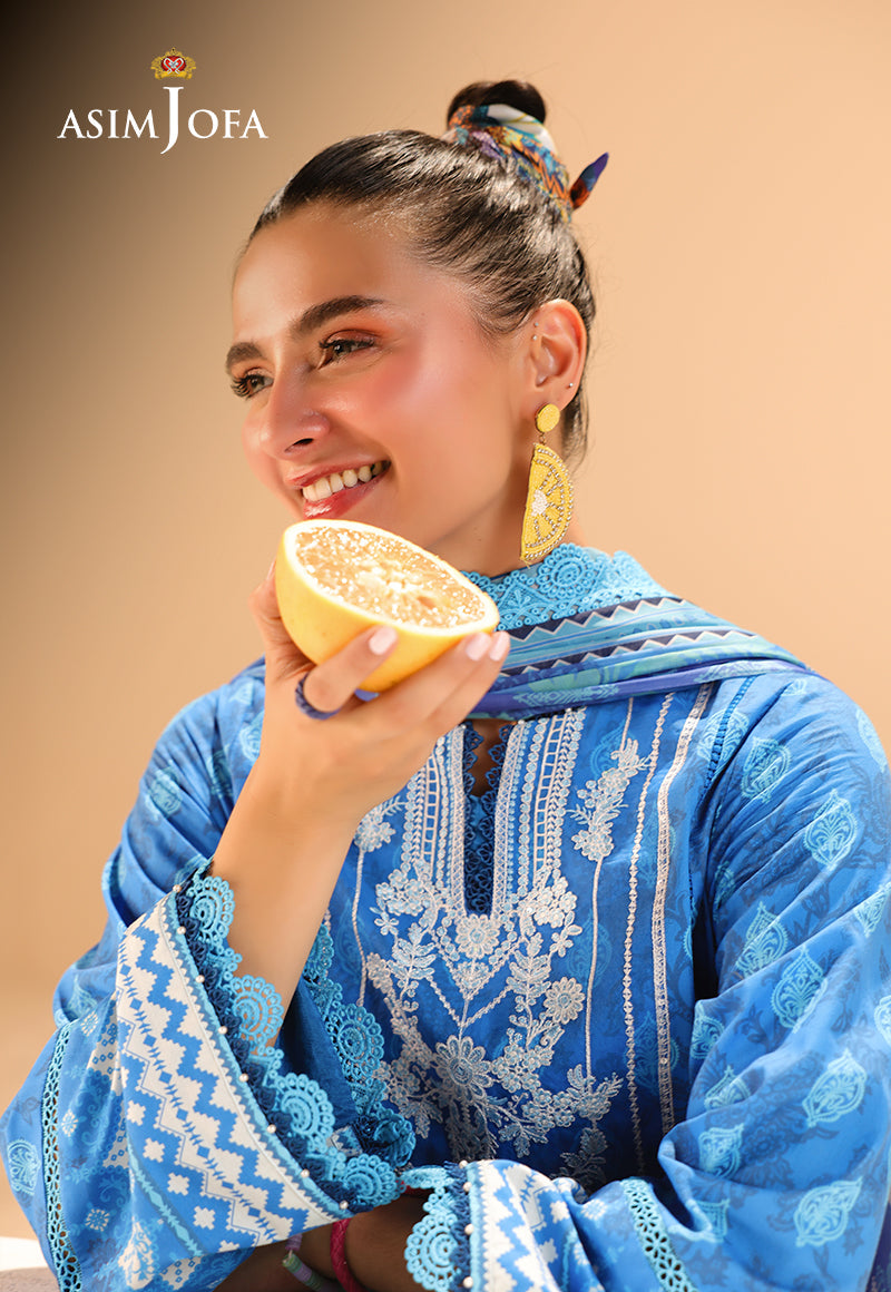 Printed Embroidered Lawn 3 Pcs