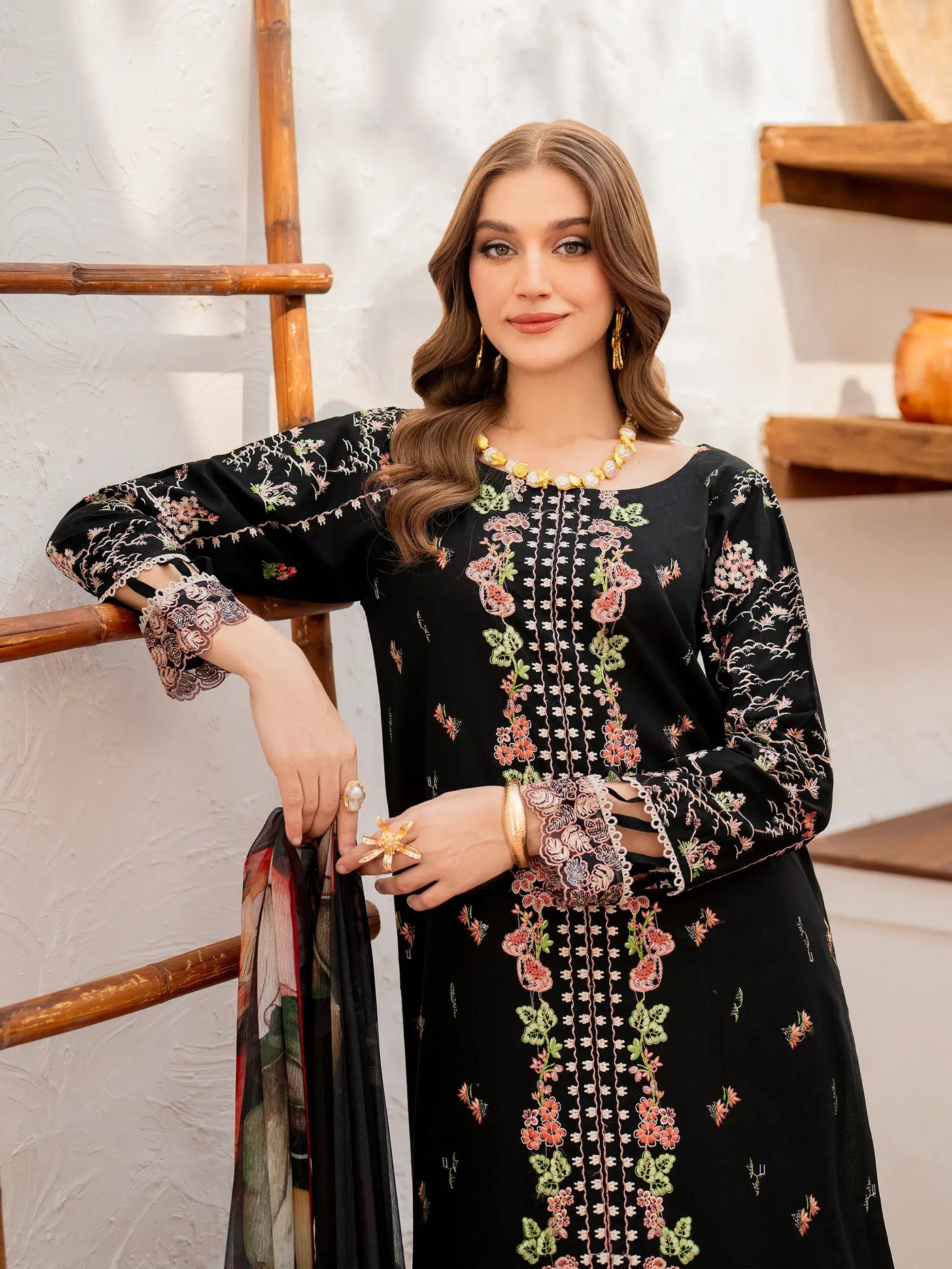 Husn-E-Arah Unstitched Lawn