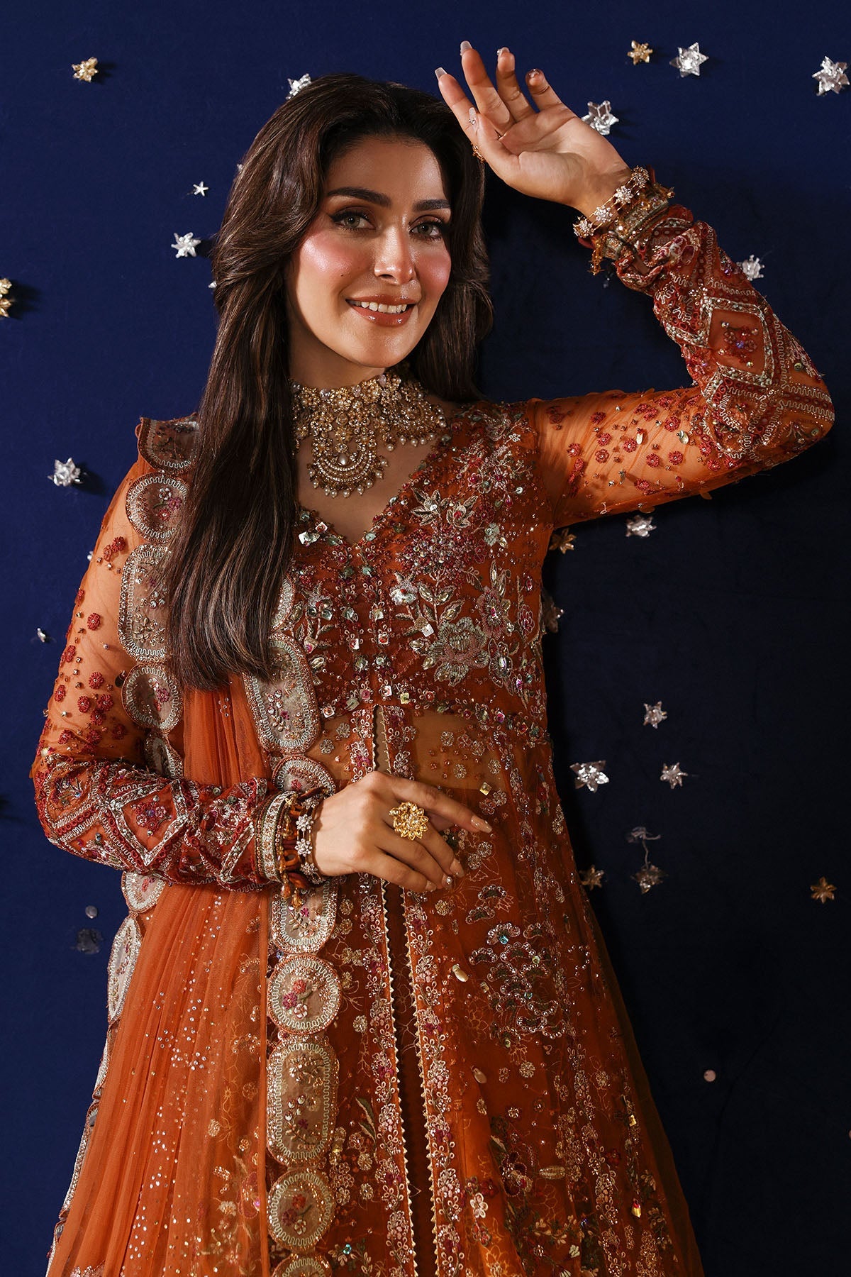 Jhoomro Unstitched Luxury Ensemble