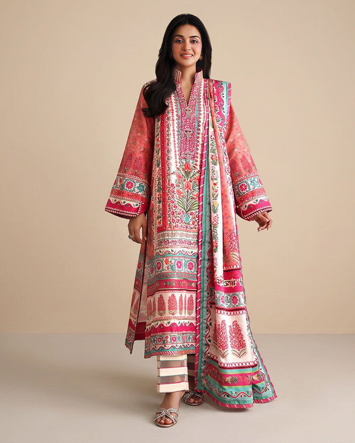 Hemline Nirvana Unstitched 3 Pc