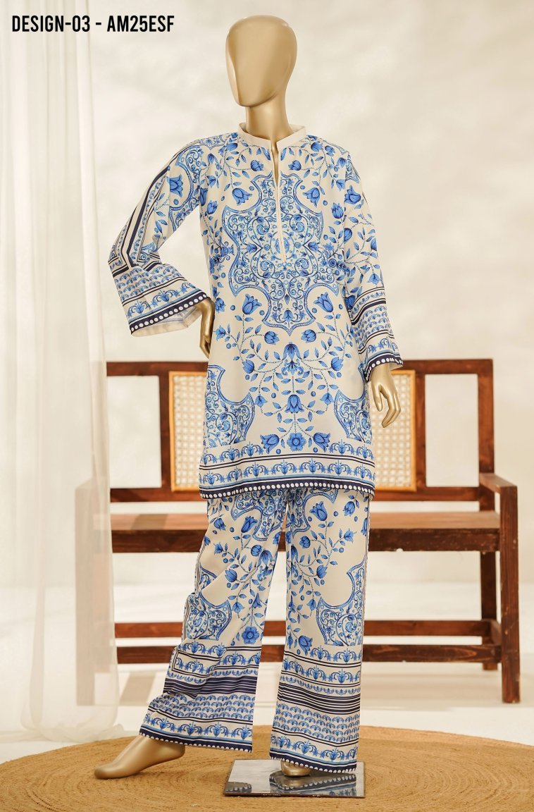 Digital Printed Lawn Stitched 2 Piece Suit