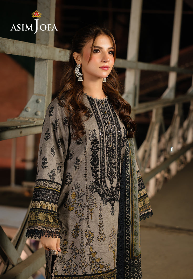PRINTED EMBROIDERED LAWN 3 PCS