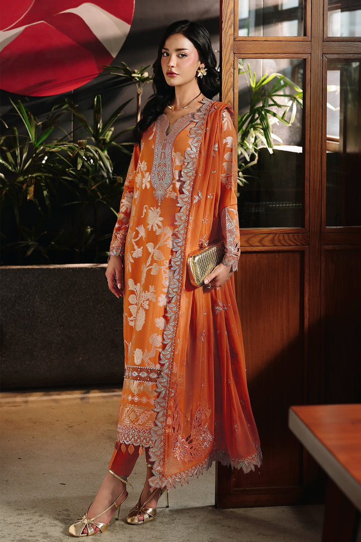 EMBROIDERED JACQUARD  SUIT 3 PC