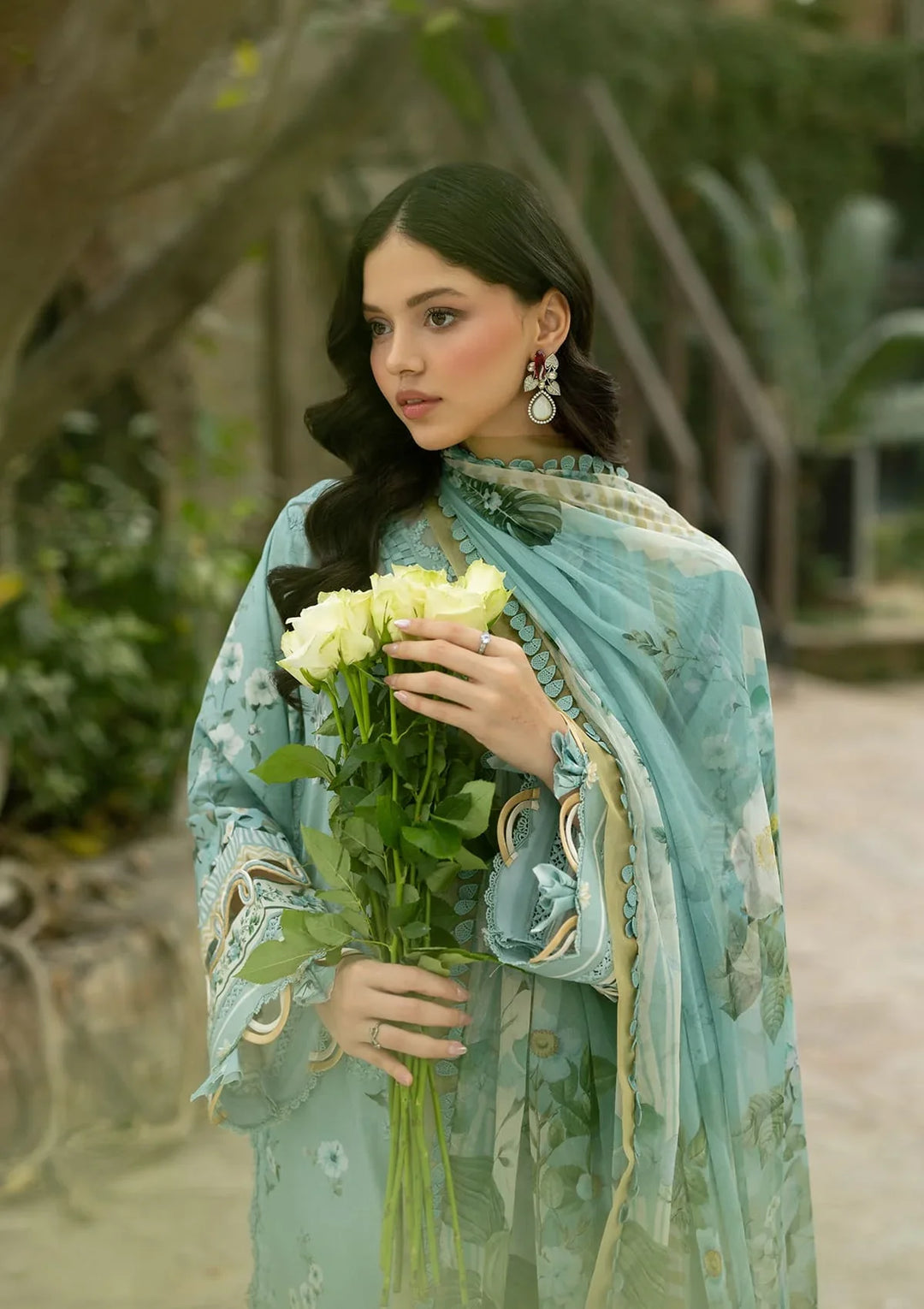 Signature Embroidered Lawn with Chiffon Collection Vol II &