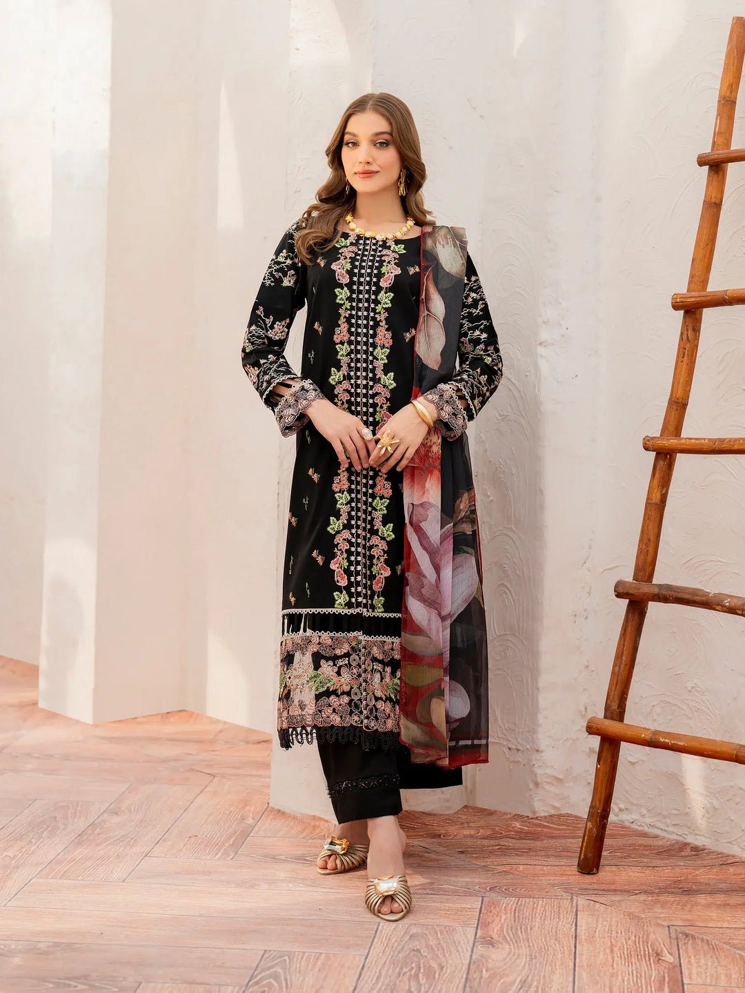 Husn-E-Arah Unstitched Lawn