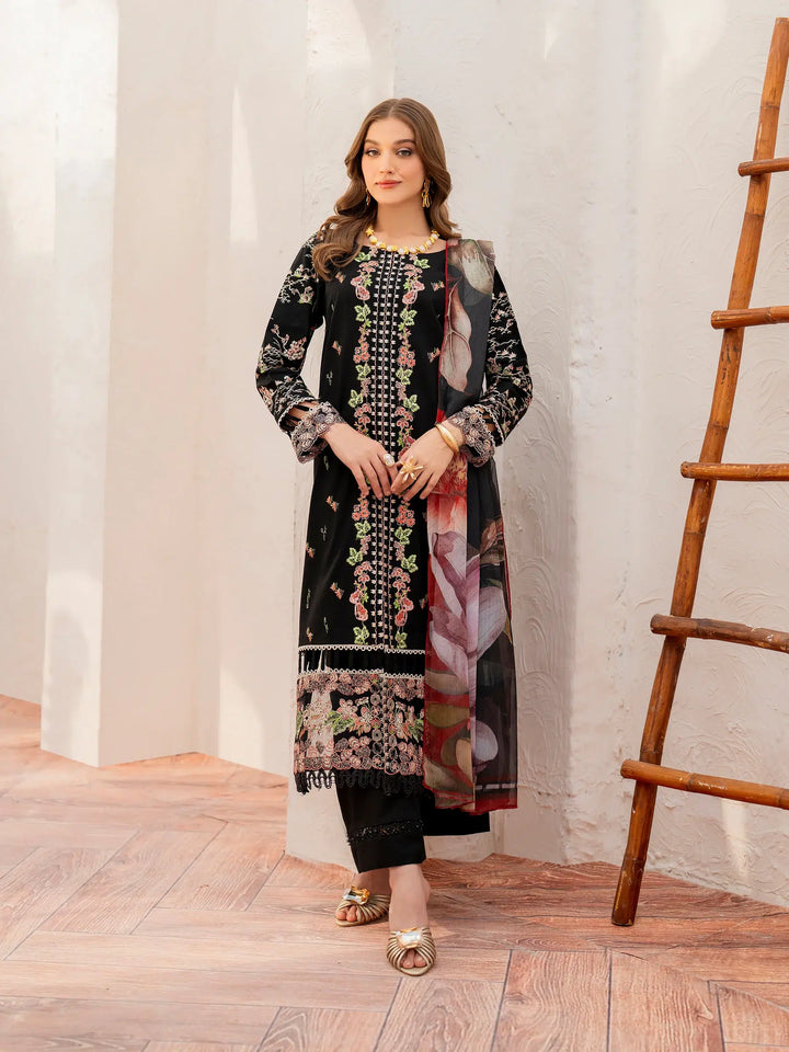Husn-E-Arah Unstitched Lawn