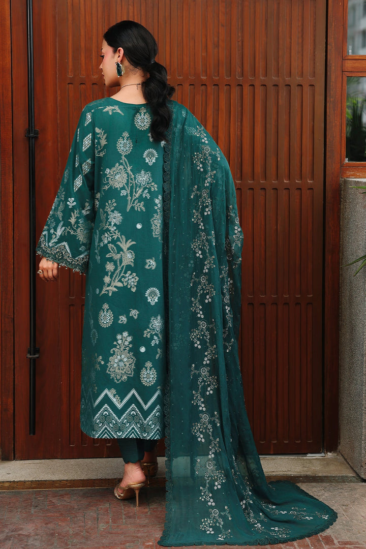 EMBROIDERED JACQUARD  SUIT 3 PC