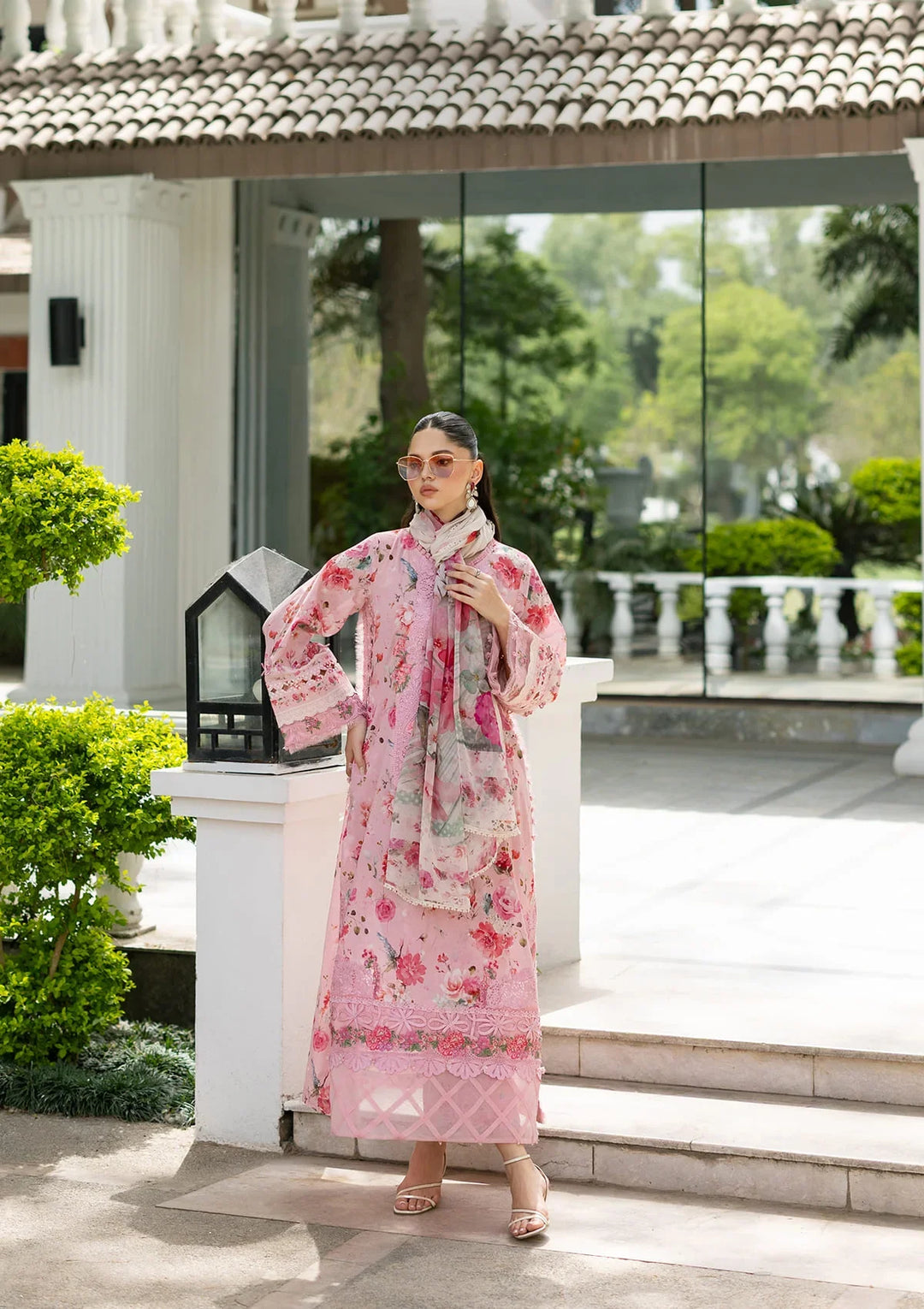 Signature Embroidered Lawn with Chiffon Collection Vol II &