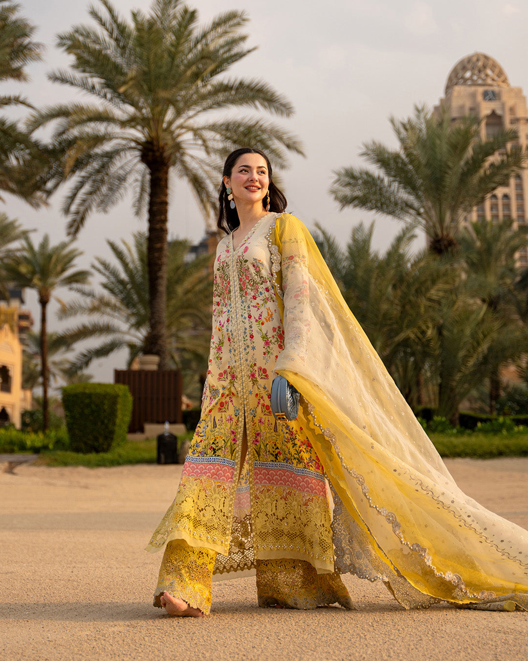 Aya Embroidered Lawn