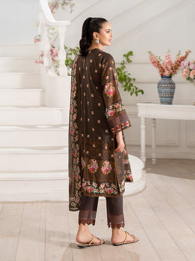GULL BAHAR 3-Piece Unstitched Digital Printed Lawn Suit