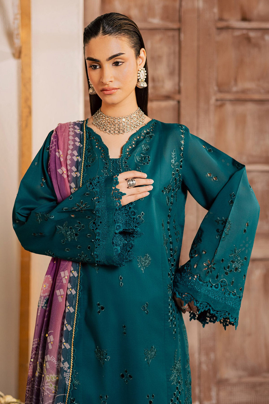 bazaar Unstitched CHIKANKARI LAWN