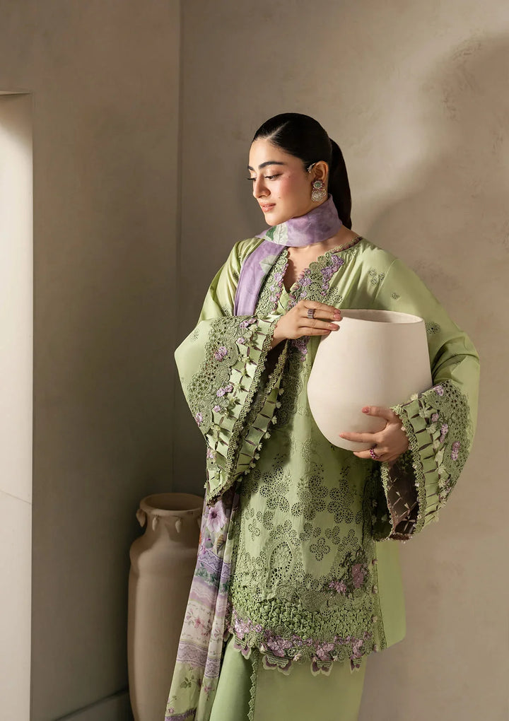 E-CRAFT - CHIKANKARI LAWN WITH CHIFFON DUPATTA &