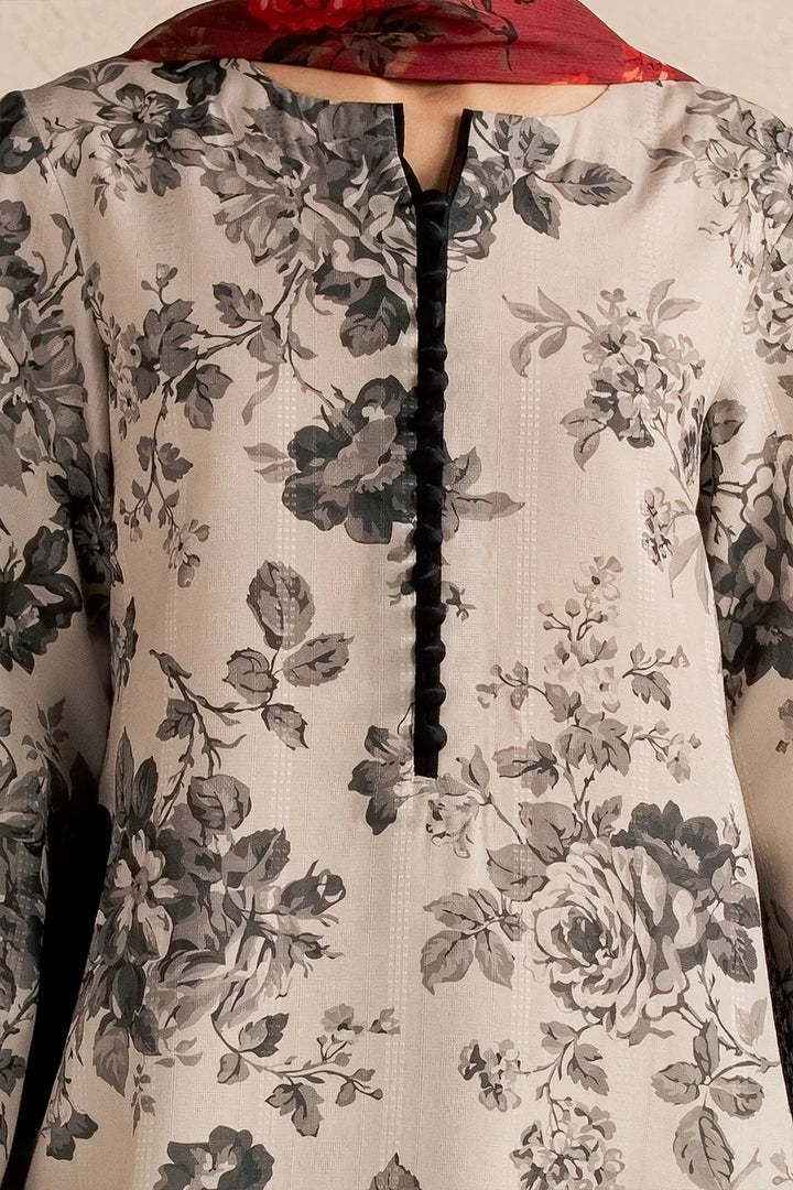 Floral Embroidered 3PC