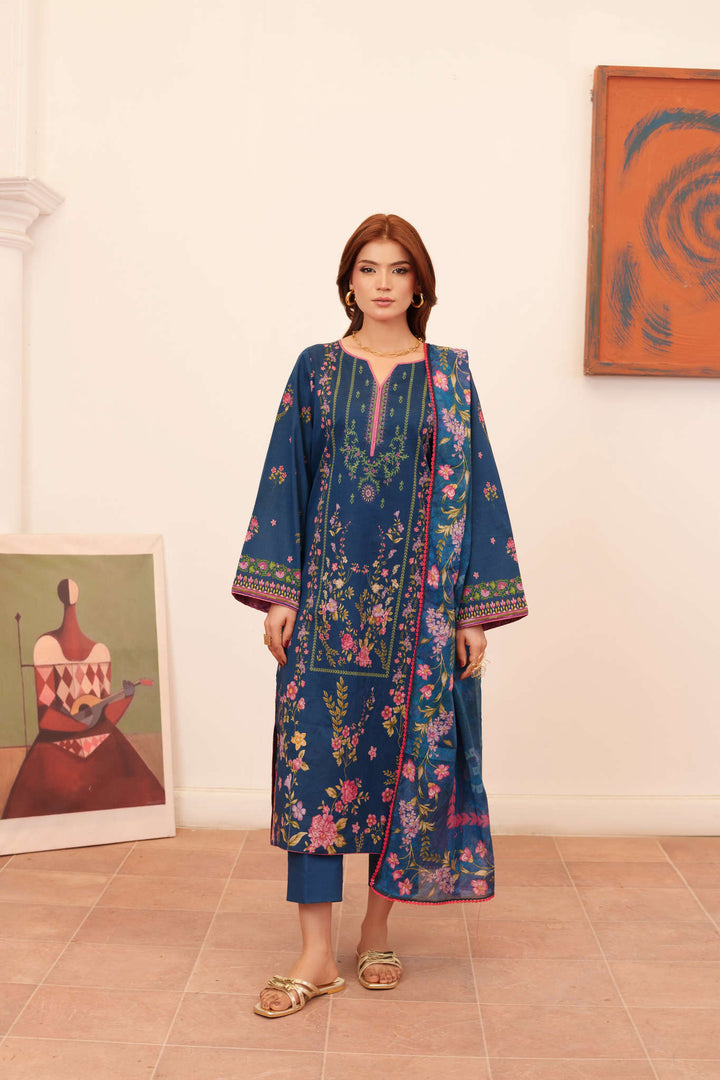 Printed Lawn Unstitched 3 pc