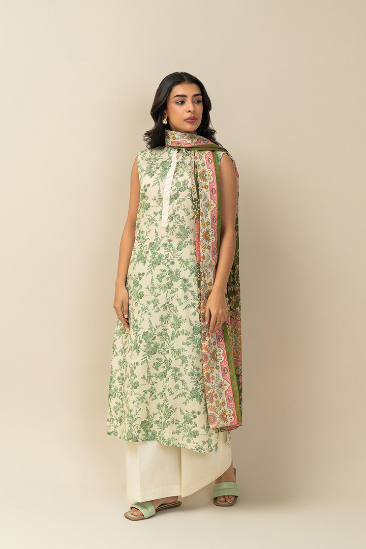 3 PIECE EMBROIDERED LAWN SUIT