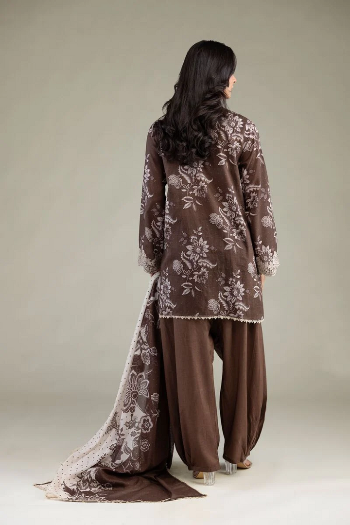 Embroidered | Cambric Fabrics 3 Piece