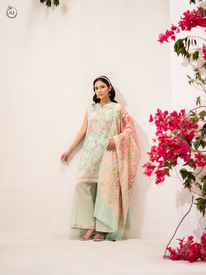 NAAZ E GUL Printed Lawn Unstitched 3 pc