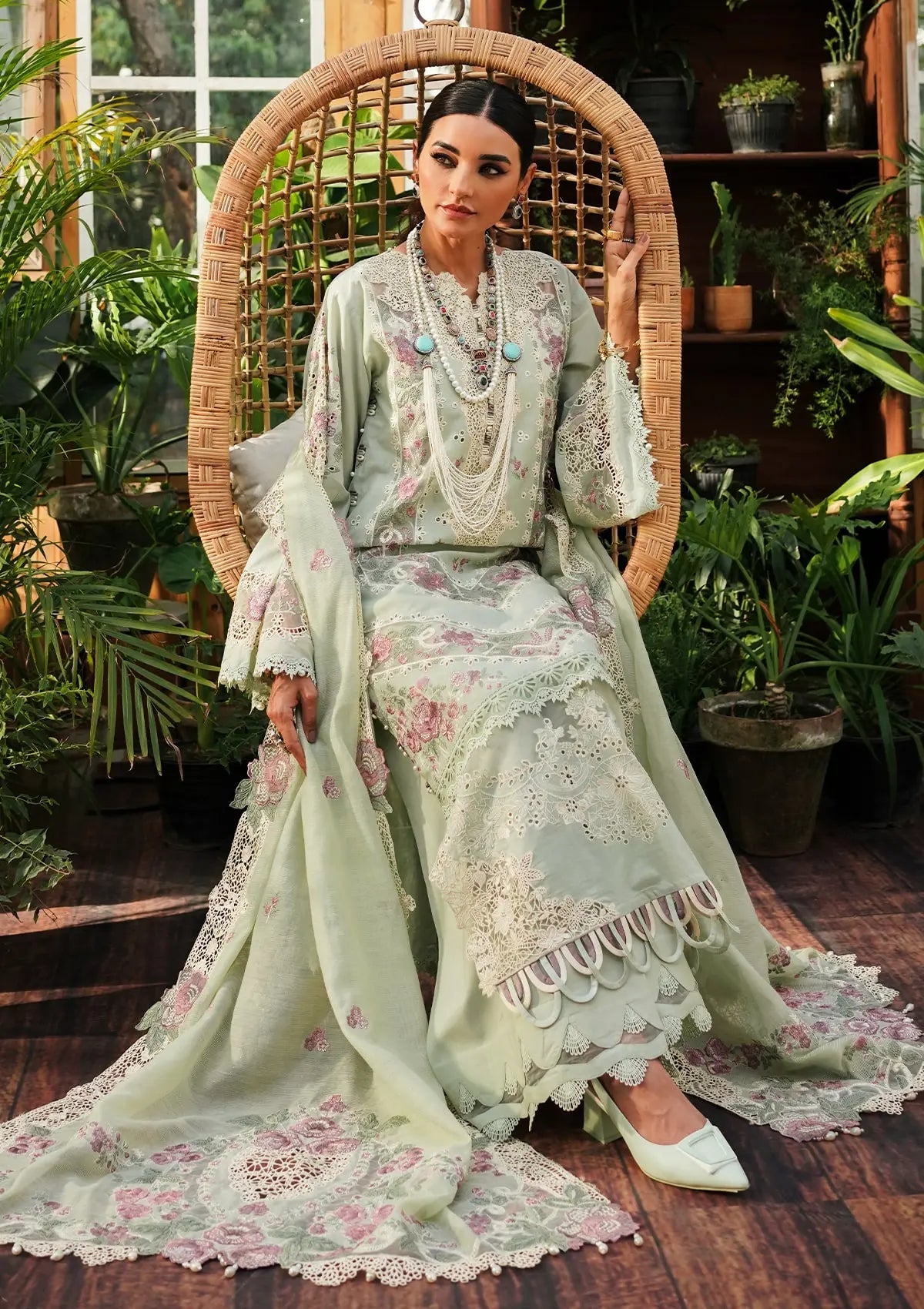 KHAF UNSTITCHED LUXURY LAWN - KLE-01A