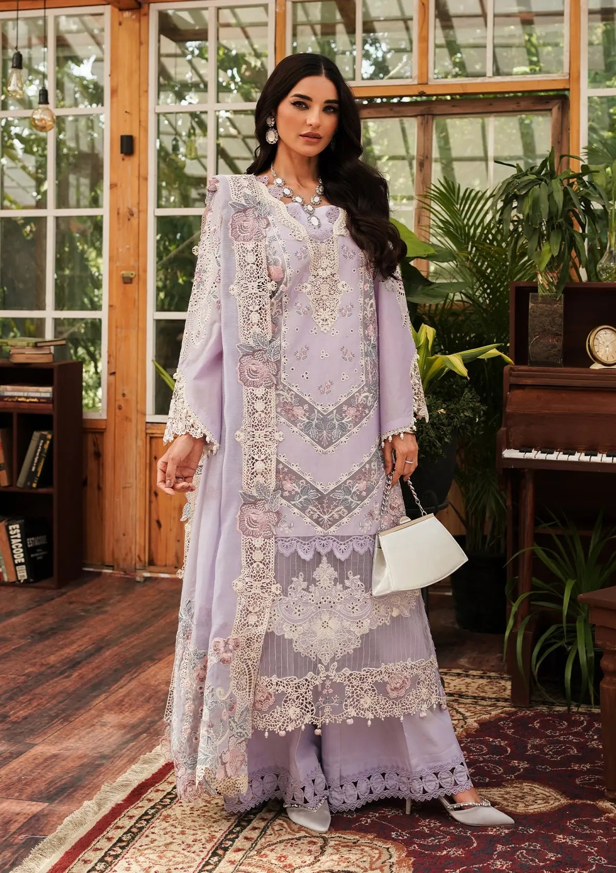 KHAF UNSTITCHED LUXURY LAWN -KLE-01B