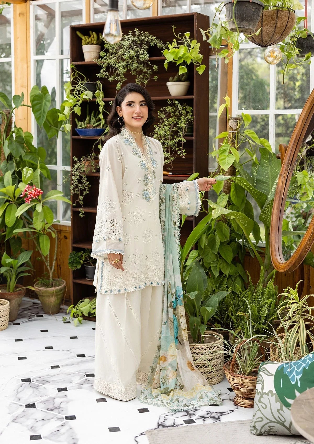 E.Craft Chikankari Lawn