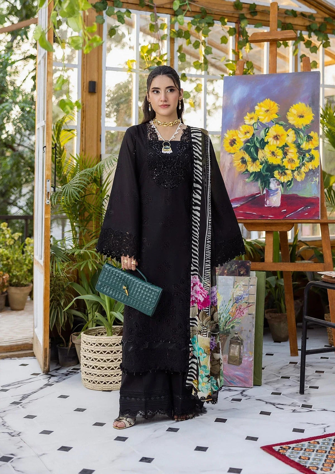 E.Craft Chikankari Lawn