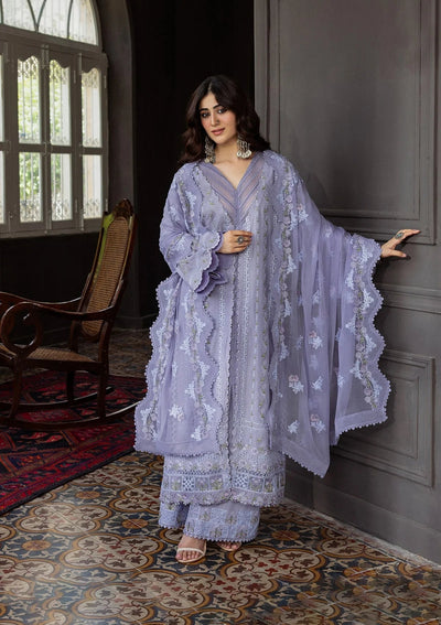 Karandi with Embroidered Chiffon