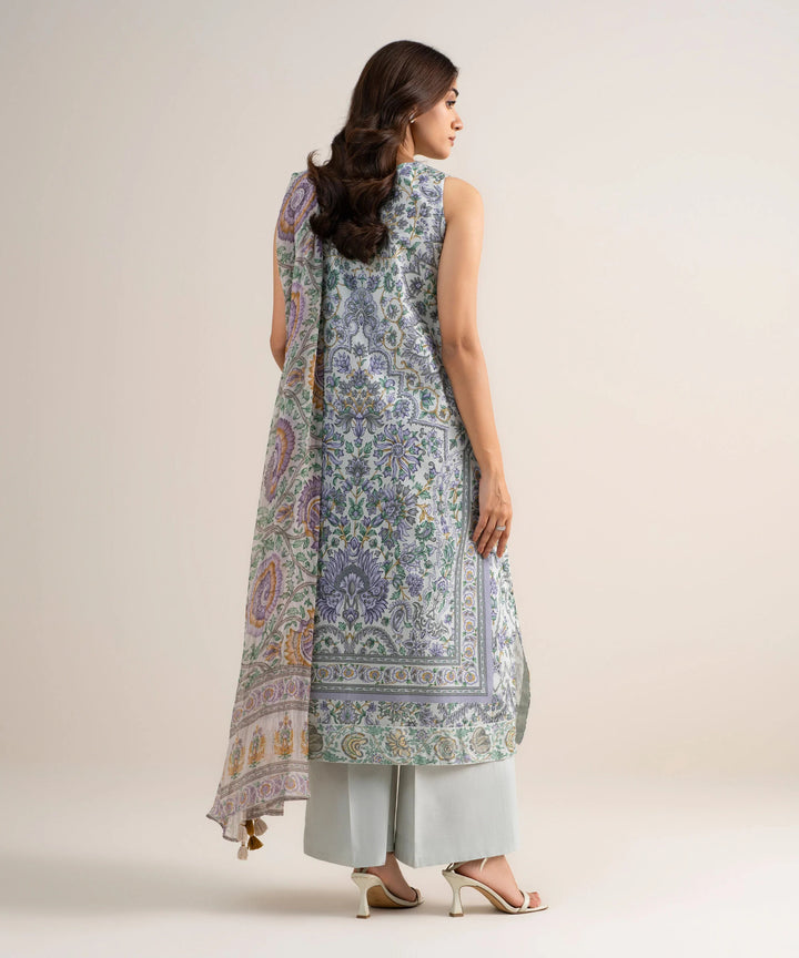 3 Piece - Printed Lawn Suit
