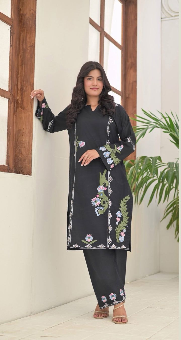 Eshal Cotton Embroidered 2Pc