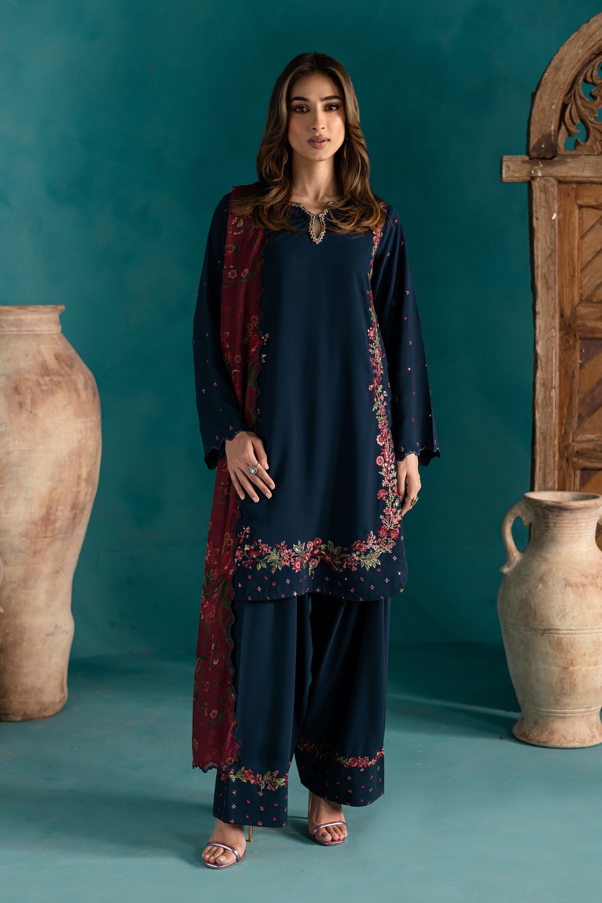 Seyran 3Pc - Georgette Luxe Pret
