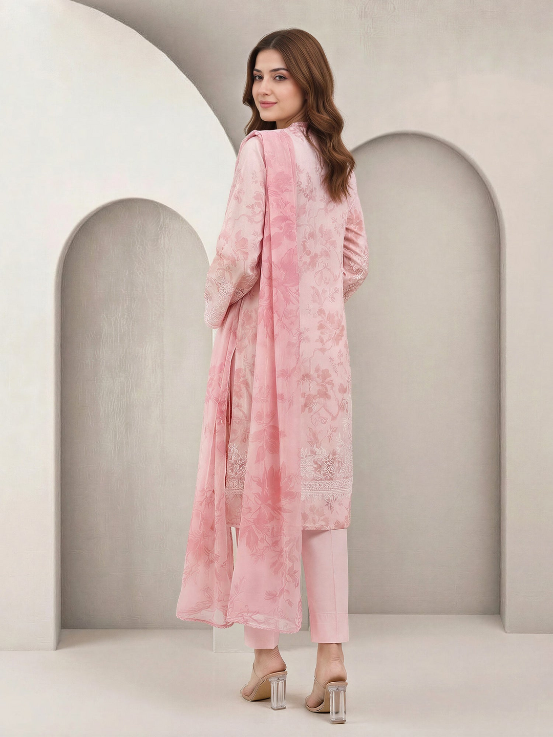 2 Piece Lawn Suit (Unstitched)