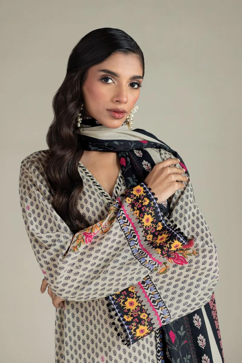 Printed | Cambric Fabrics 3 Piece