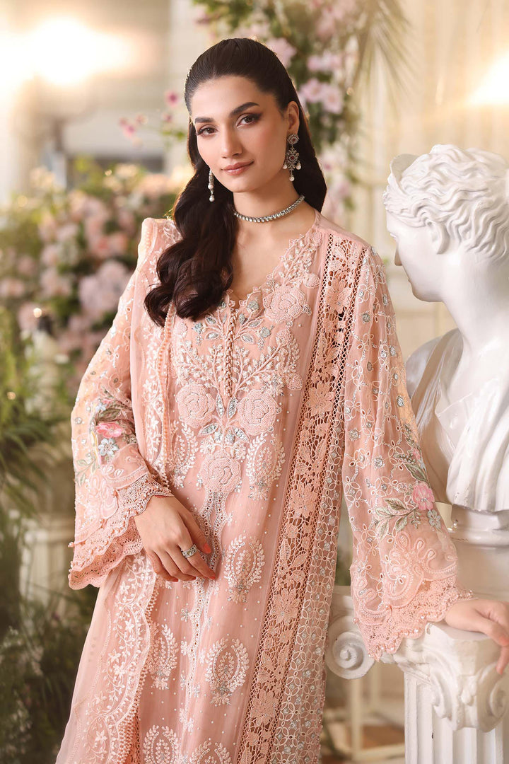 Luxury Chiffon Unstitched 3Pc Suit