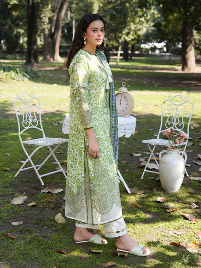 SILSILA 3-Piece Unstitched Digital Printed Lawn Suit