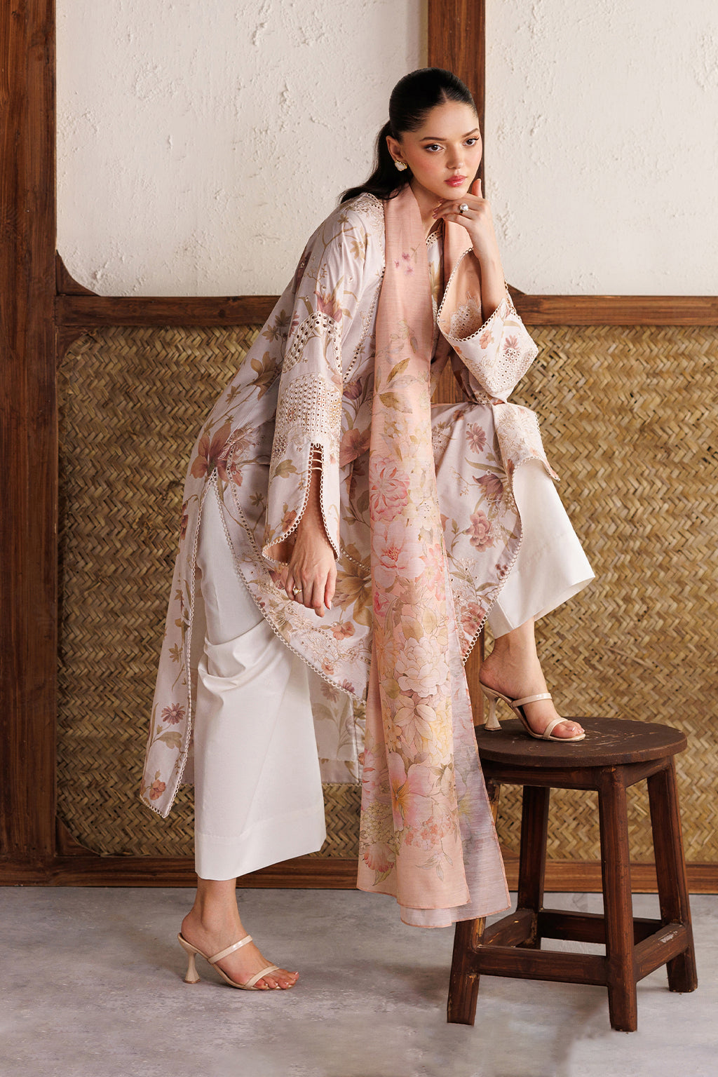 Festive Embroidered Lawn