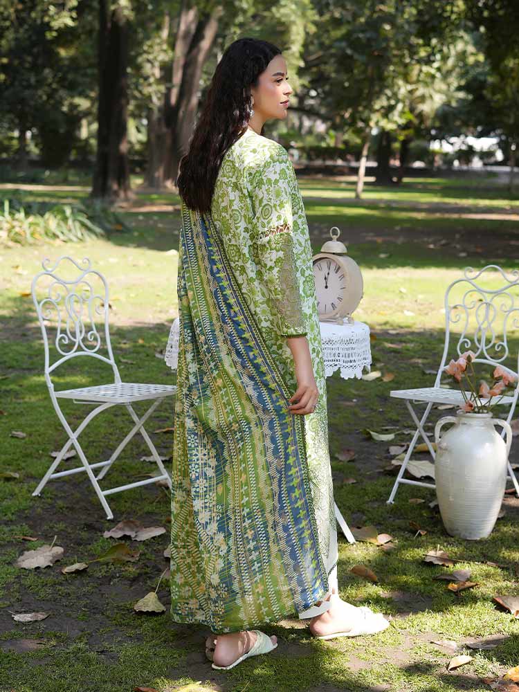 SILSILA 3-Piece Unstitched Digital Printed Lawn Suit