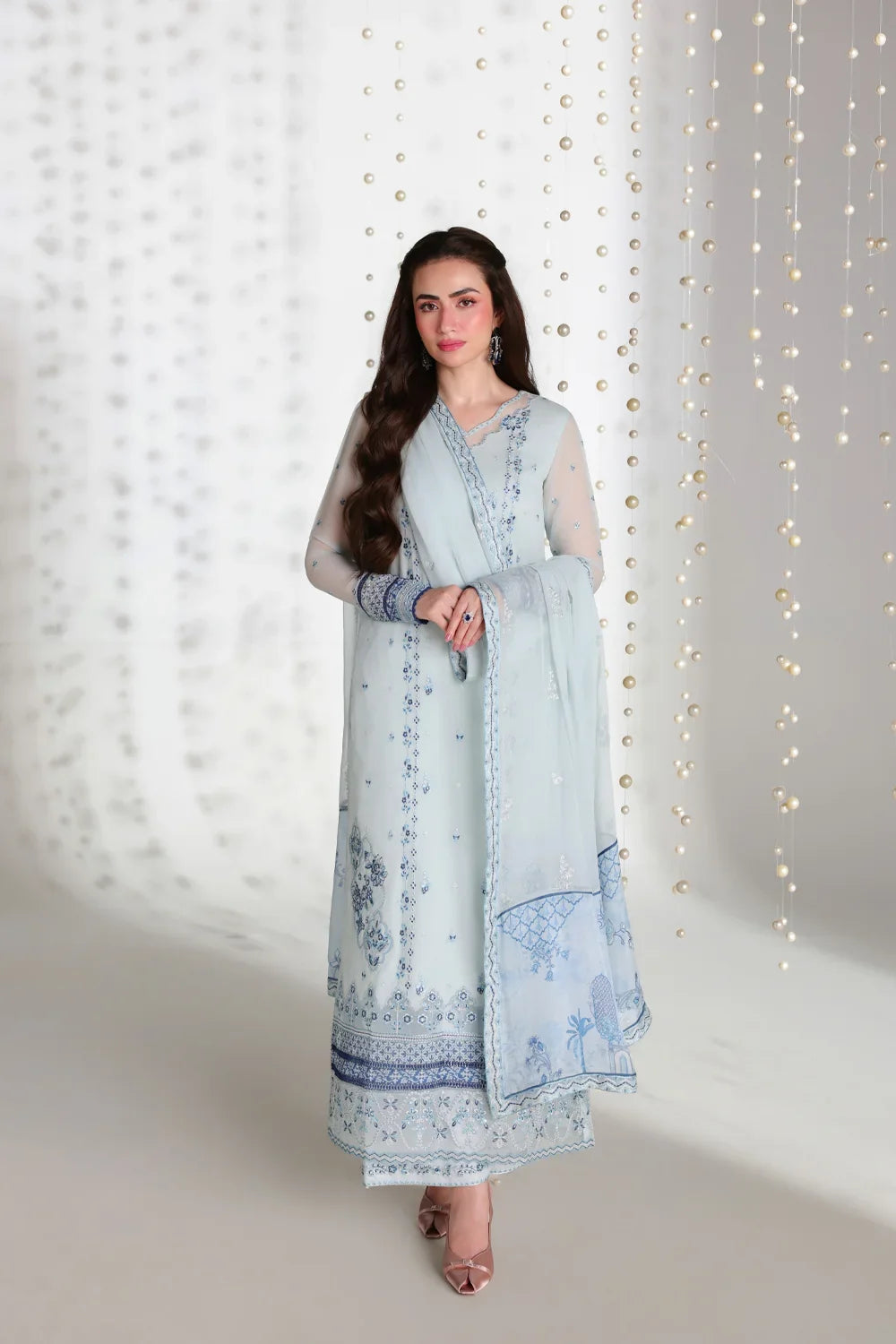ENSEMBLES Embroidered 3pcs