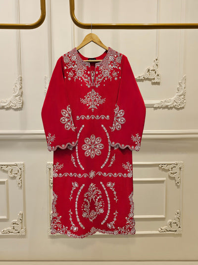 Pure Embroidered Lawn Shirt