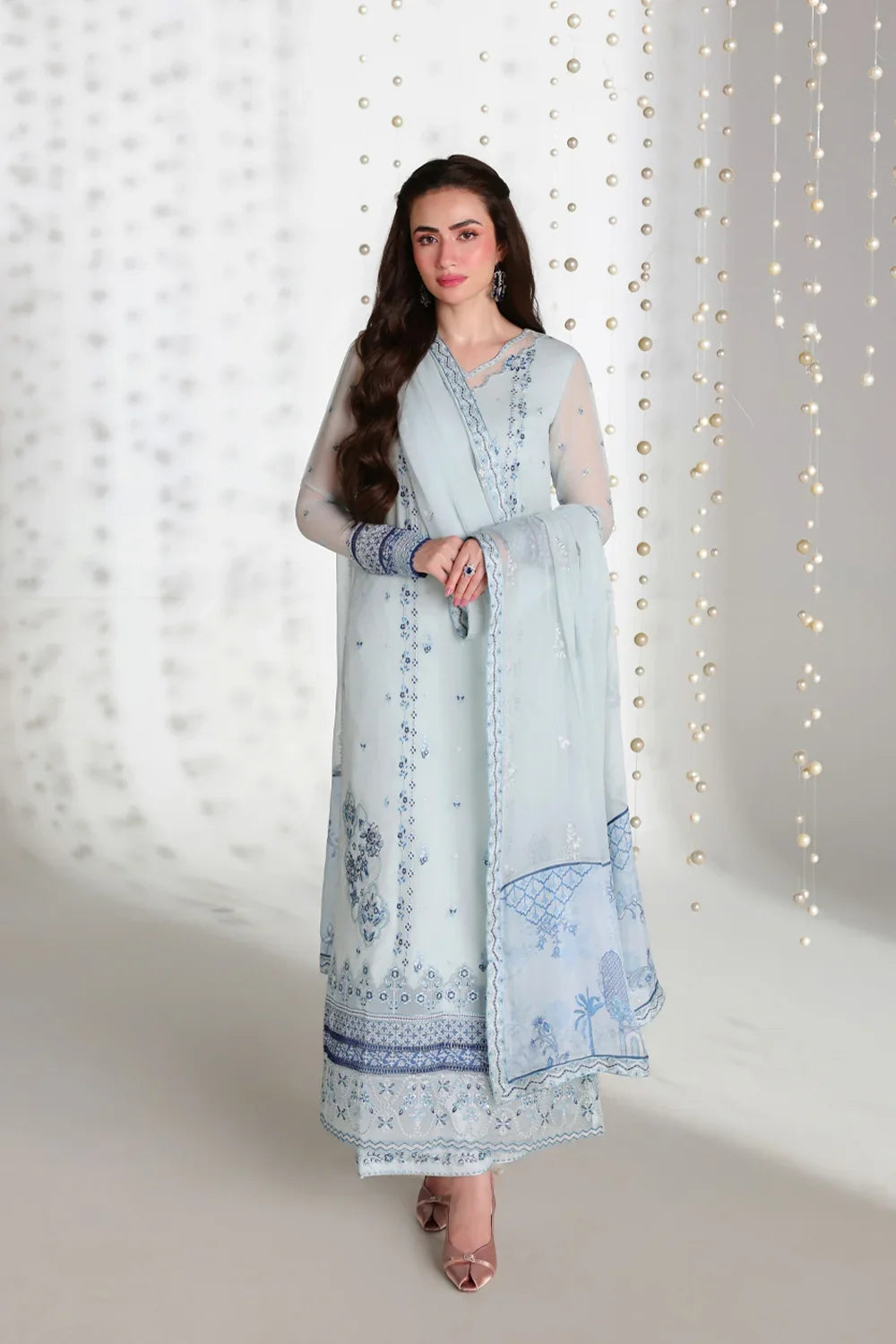 ENSEMBLES Embroidered 3pcs