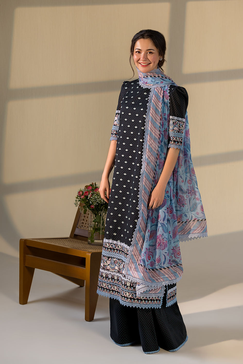 Vital  Unstitched Lawn