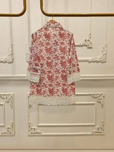 2 Piece - Digital Printed Embroidered Lawn Suit