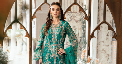 3 Piece Unstitched Embroidered Suit | BD-2806