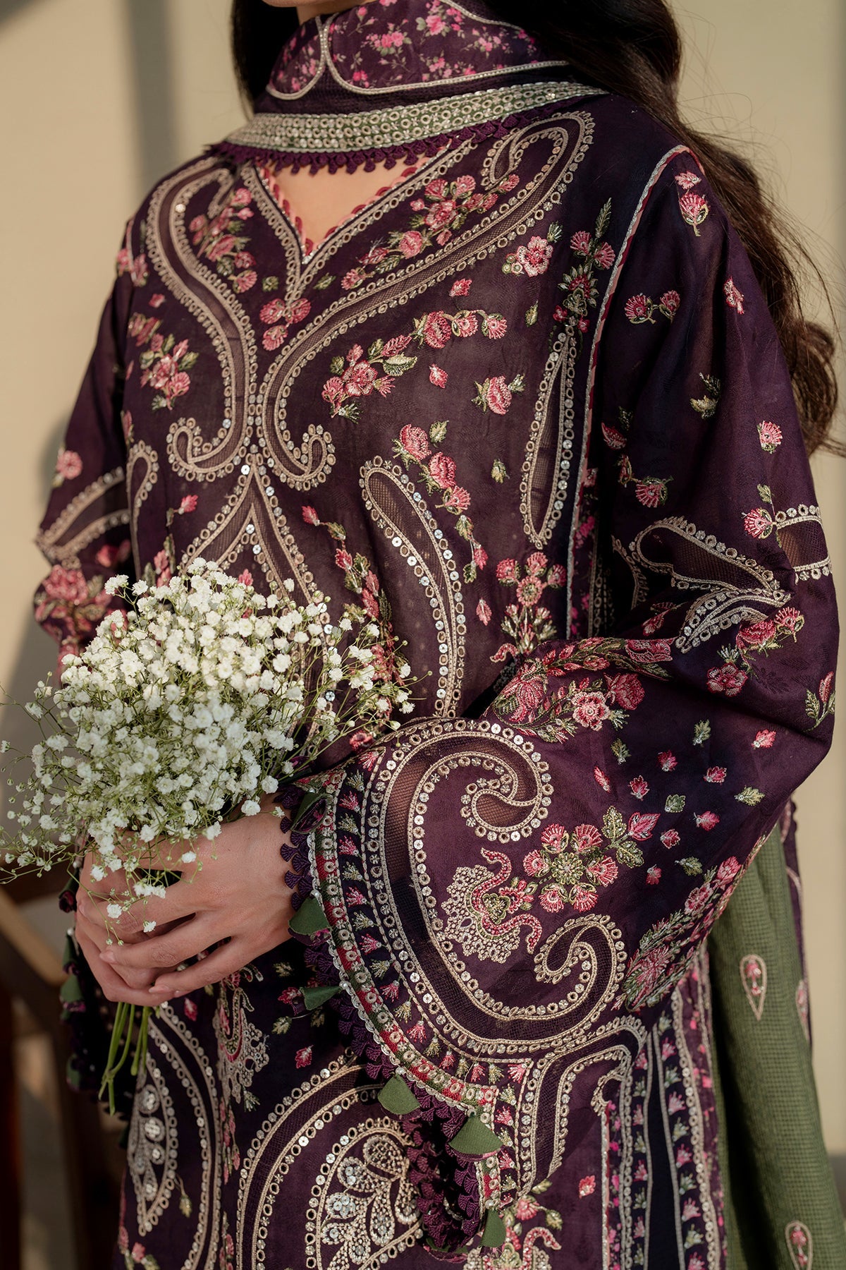 Shahkaar Embroidered  Luxury Lawn