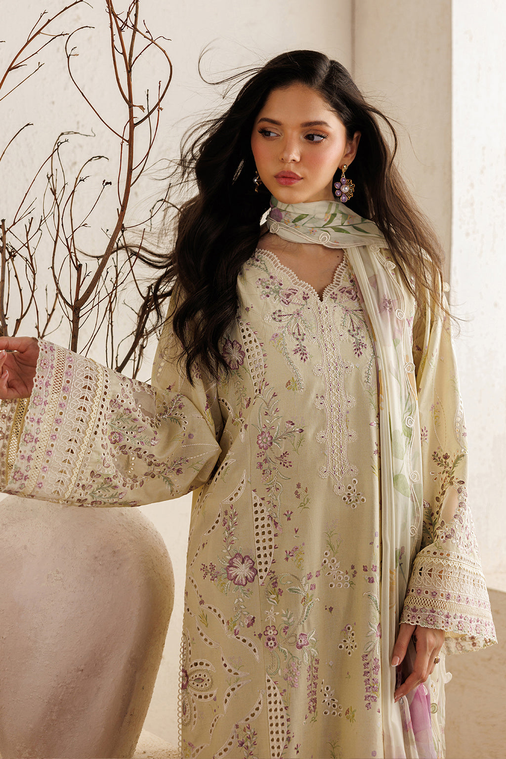 Festive Embroidered Lawn